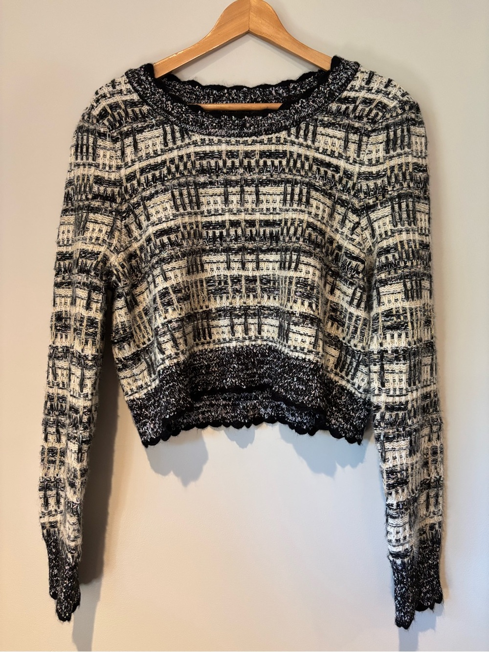 House of Harlow 1960 | Textured Knit Sweater | Size XL